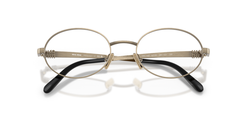 Miu Miu MU 50ZV in Old Gold - Alternate View