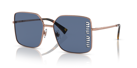 Miu Miu MU 51YS - Rose Gold / Dark Blue (ZVF1V1)