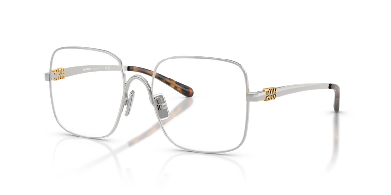 Miu Miu MU 51YV in Silver - Front View