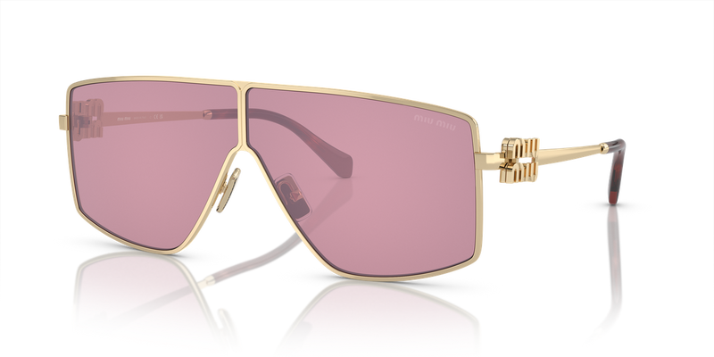 Miu Miu MU 51ZS in Pale Gold - Front View