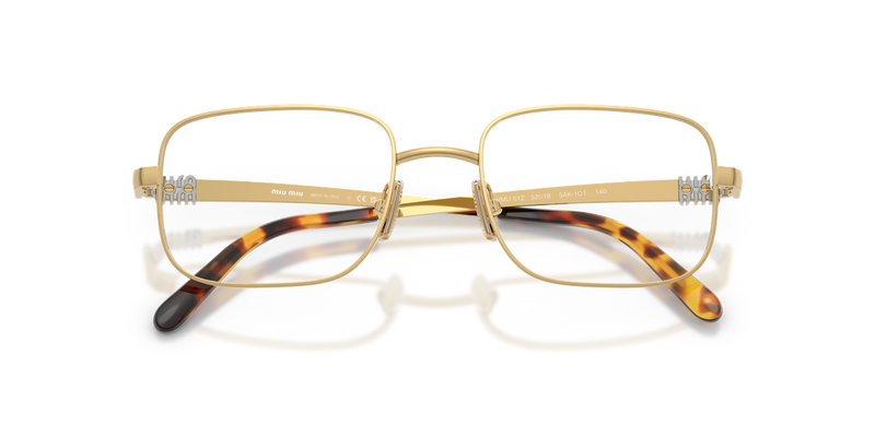 Miu Miu MU 51ZV in Gold - Alternate View