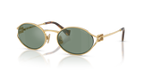 Gold / Green Mirror Internal Silver (5AK04M)