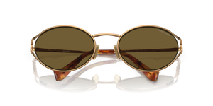 Brass Gold / Dark Brown (7OE01T)