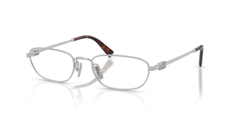 Miu Miu MU 52ZV in Silver - Front View