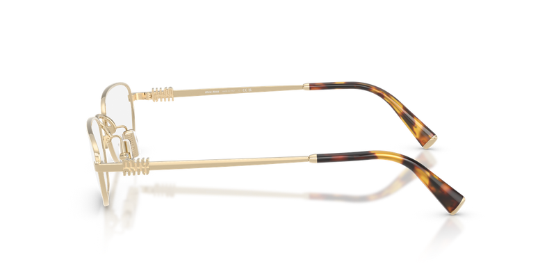 Miu Miu MU 52ZV in Pale Gold - Alternate View