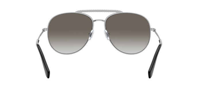 Miu Miu MU 53VS in Silver - Back View