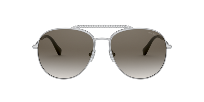 Miu Miu MU 53VS in Silver - Alternate View
