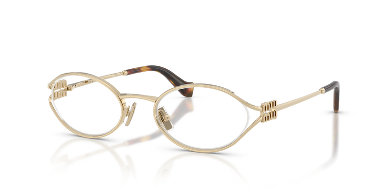 Miu Miu MU 53ZV in Pale Gold - Alternate View