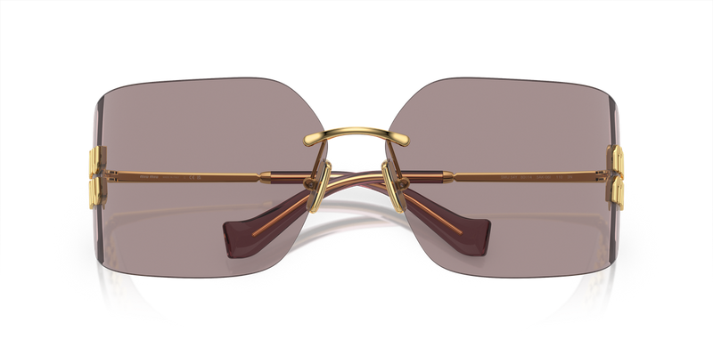 Miu Miu MU 54YS in Gold - Side View