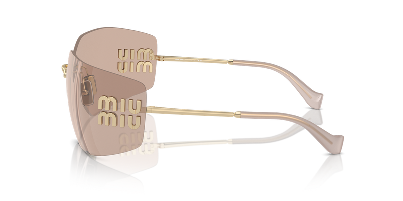 Miu Miu MU 54YS in Pale Gold - Alternate View