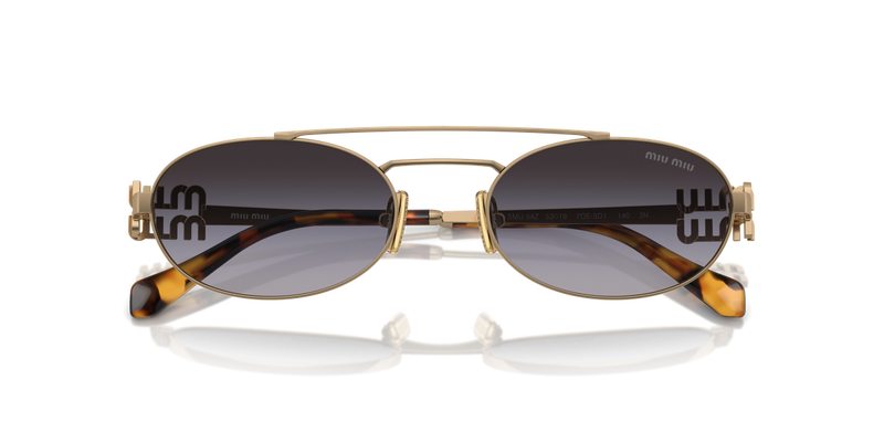 Miu Miu MU 54ZS in Antique Gold - Alternate View