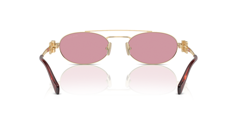 Miu Miu MU 54ZS in Pale Gold - Alternate View