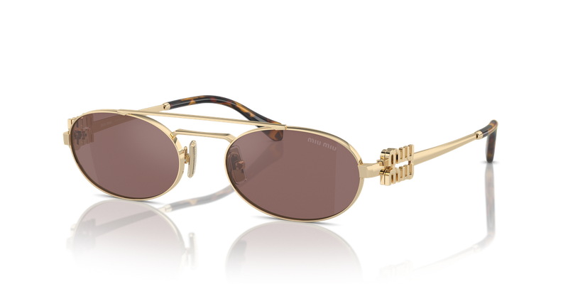 Miu Miu MU 54ZS in Pale Gold - Alternate View