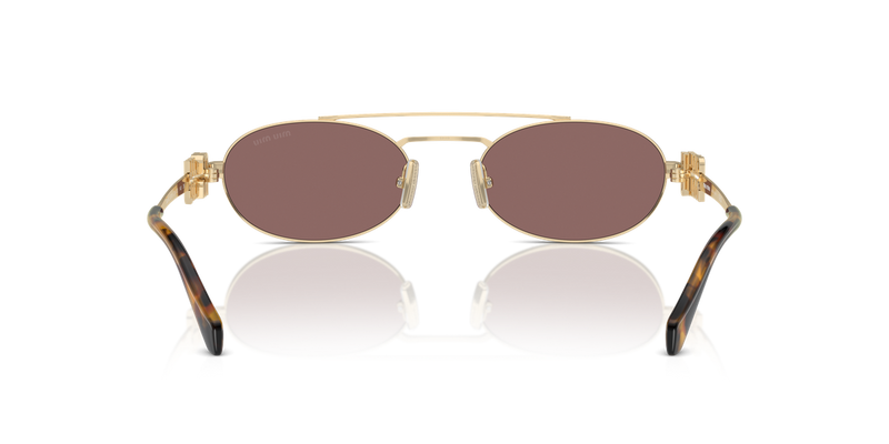 Miu Miu MU 54ZS in Pale Gold - Alternate View