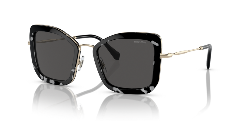 Miu Miu MU 55VS in Havana Black White - Front View