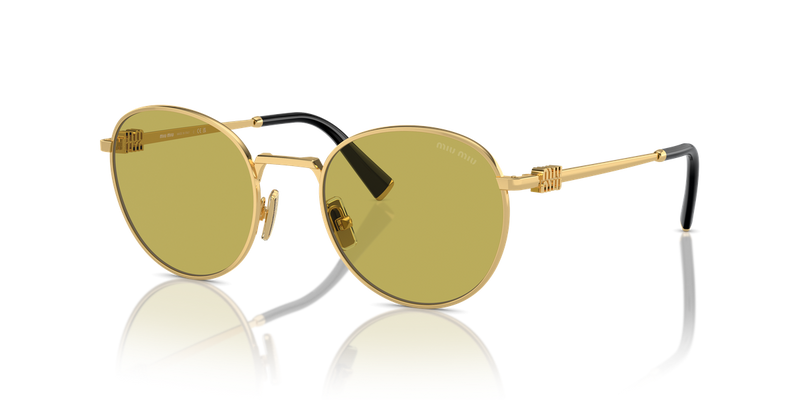 Miu Miu MU 55ZS in Gold - Front View