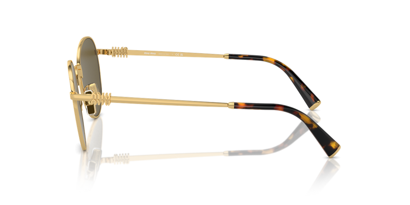 Miu Miu MU 55ZS in Gold - Alternate View