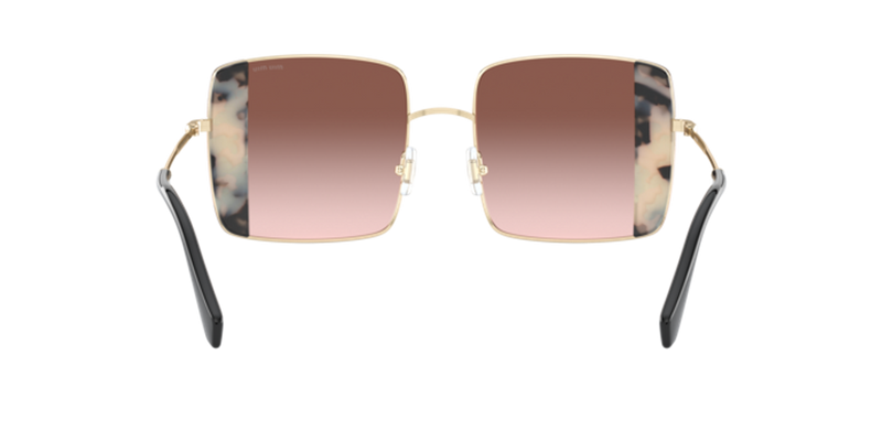 Miu Miu MU 56VS in Pink Gold/Pink Havana - Back View