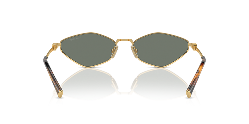Miu Miu MU 56ZS in Gold - Temple Detail