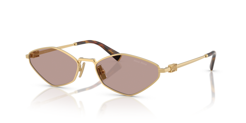 Miu Miu MU 56ZS in Gold - Alternate View