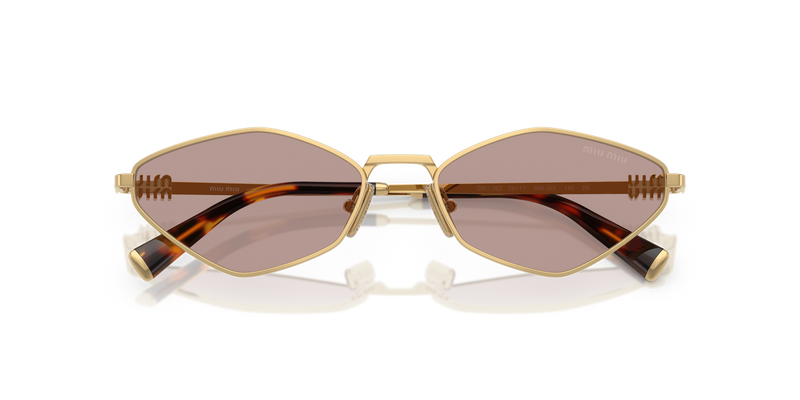Miu Miu MU 56ZS in Gold - Alternate View