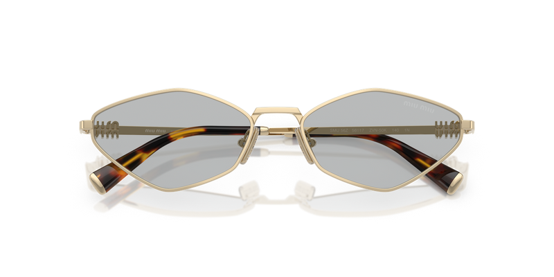 Miu Miu MU 56ZS in Pale Gold - Alternate View