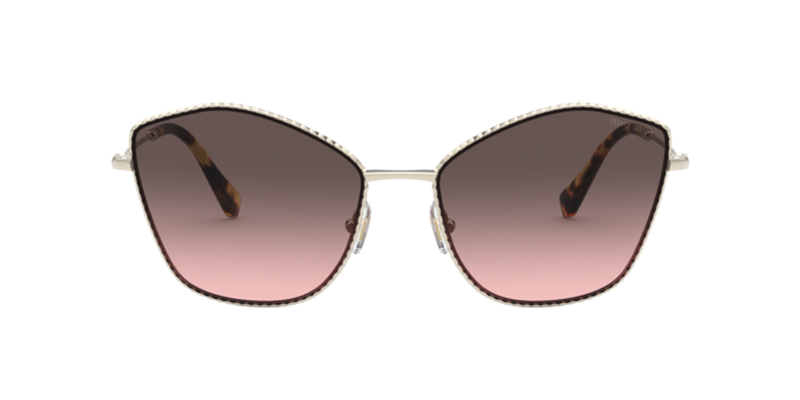 Miu Miu MU 60VS in Pale Gold - Alternate View
