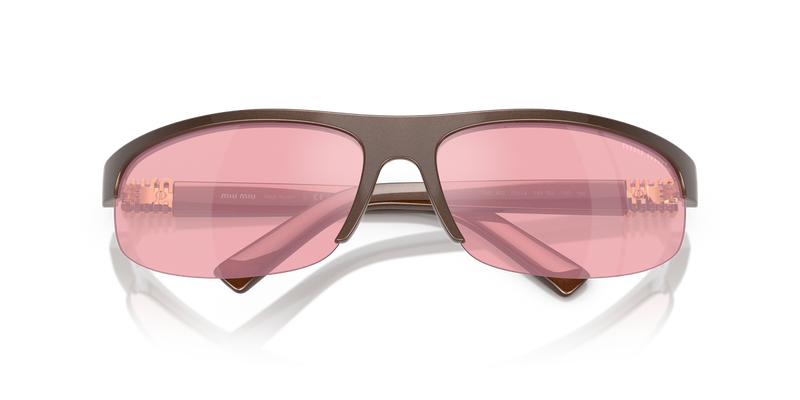 Miu Miu MU A02S in Cocoa Metal - Side View
