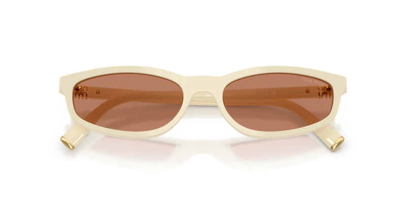 Miu Miu MU A06S in Milk - Alternate View