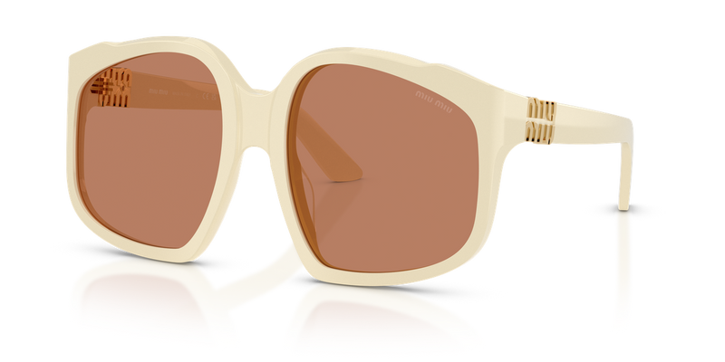 Miu Miu MU A07SF in White Milk - Alternate View