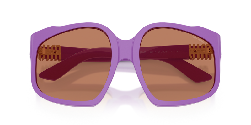 Miu Miu MU A07SF in Violet - Alternate View
