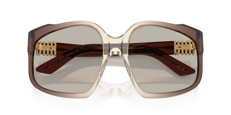 Miu Miu MU A07SF in Brown Gradient - Alternate View