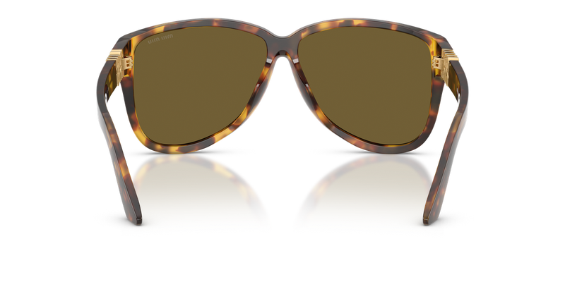 Miu Miu MU A08SF in Honey Havana - Temple Detail