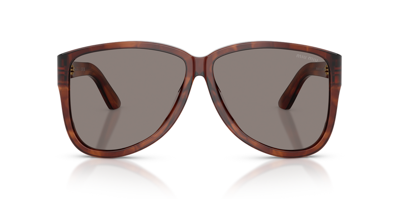 Miu Miu MU A08S in Striped Tobacco - Alternate View