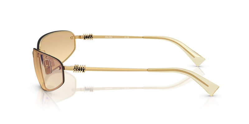 Miu Miu MU A50S in Gold - Alternate View