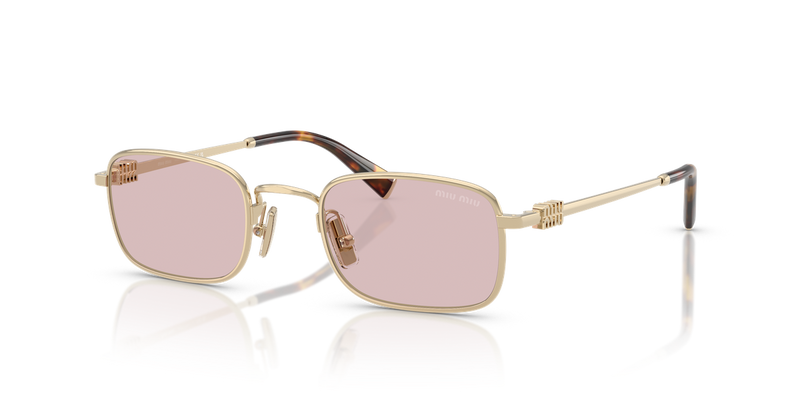 Miu Miu MU A53S in Pale Gold - Alternate View