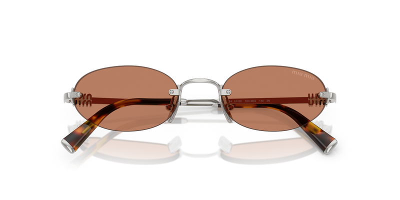 Miu Miu MU A54S in Silver - Alternate View