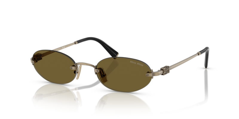 Miu Miu MU A54S in Old Gold - Alternate View