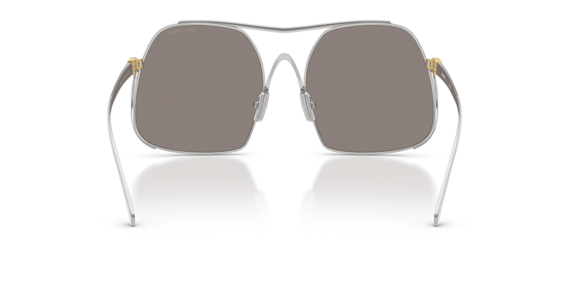 Miu Miu MU A55S in Silver - Temple Detail