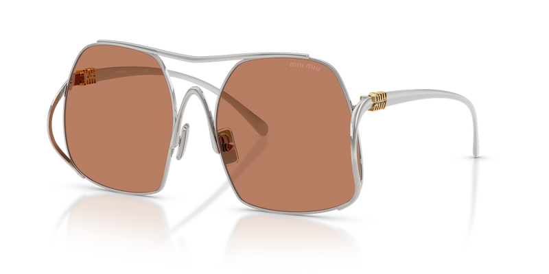 Miu Miu MU A55S in Silver - Alternate View