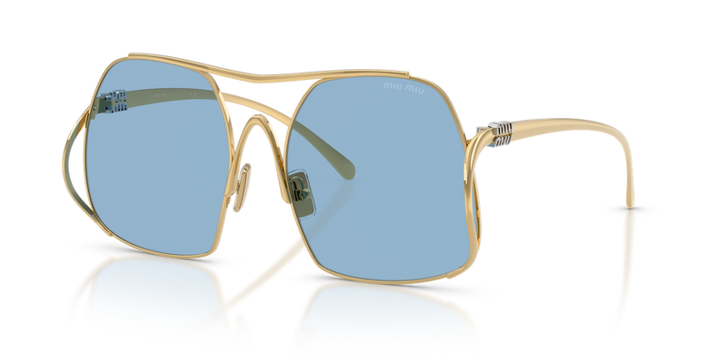 Miu Miu MU A55S in Gold - Alternate View