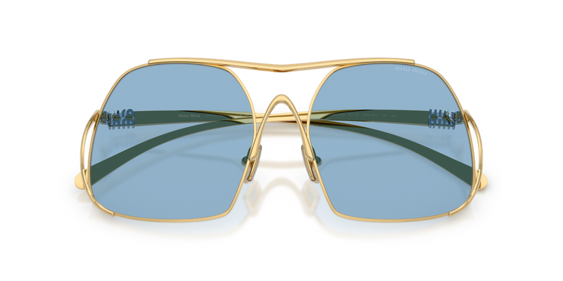 Miu Miu MU A55S in Gold - Alternate View