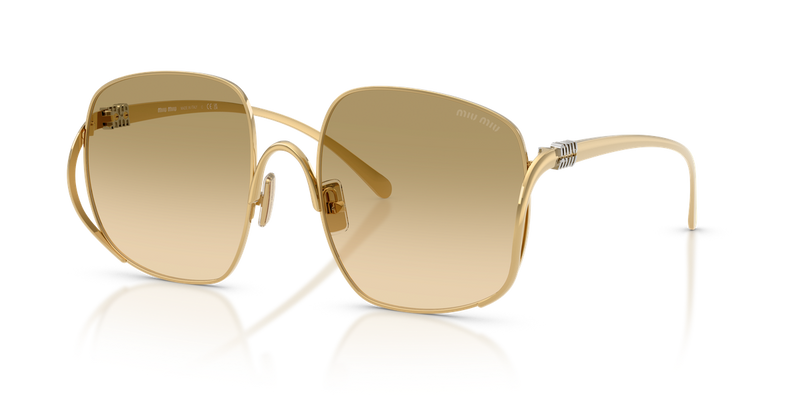 Miu Miu MU A57S in Gold - Alternate View