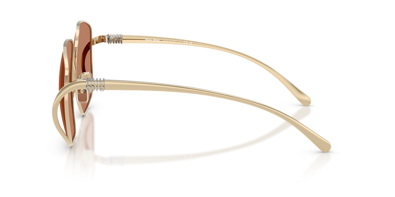 Miu Miu MU A57S in Pale Gold - Alternate View