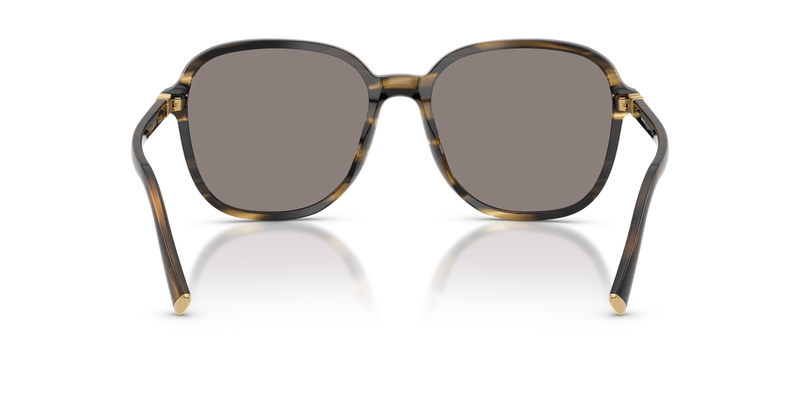 Miu Miu MU B01SF in Striped Loden - Temple Detail