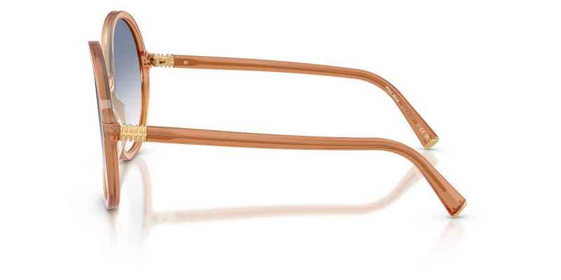 Miu Miu MU B02S in Brown Gradient Brandy - Alternate View
