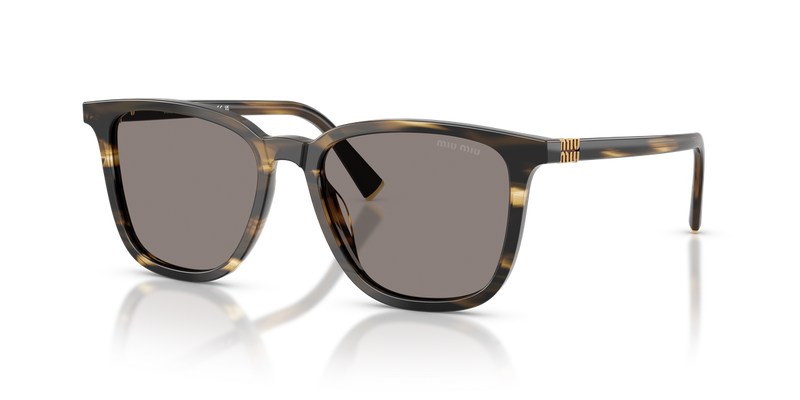 Miu Miu MU B03S in Striped Loden - Alternate View