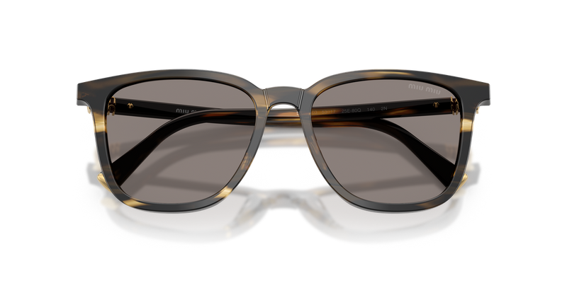 Miu Miu MU B03S in Striped Loden - Alternate View