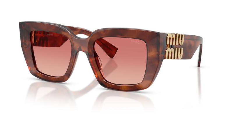 Miu Miu MU B05S in Striped Tobacco - Alternate View