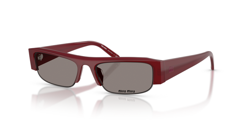 Miu Miu MU B07SF in Opaline Burgundy - Alternate View